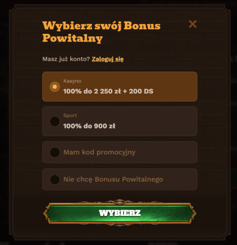Zarejestrowania konta w FatPirate