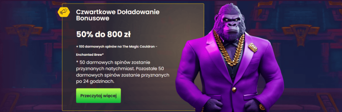 Bizzo Casino Czwartkowe Doładowanie