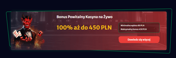 HellSpin Bonus powitalny