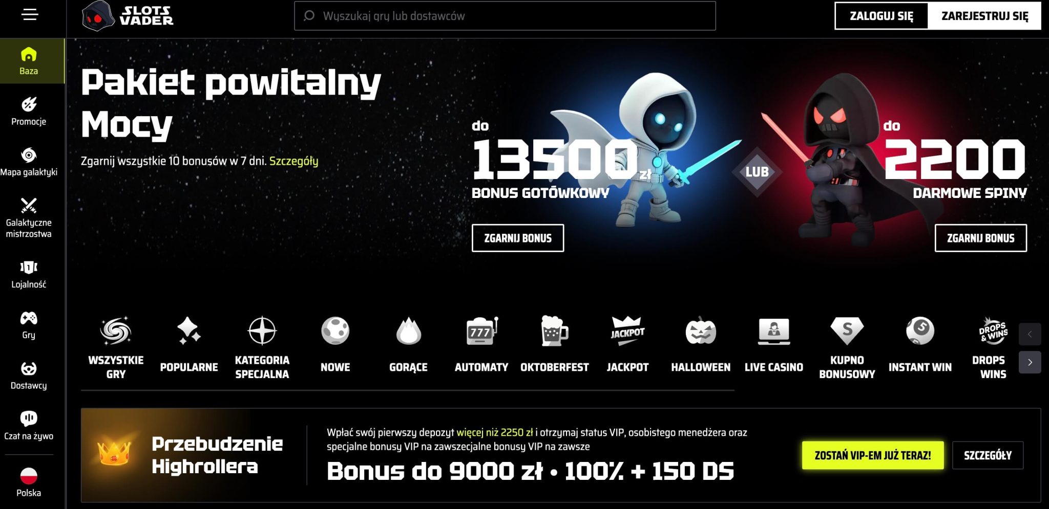 fiável Slotsvader Casino bónus de inscrição anúncio em Portugal